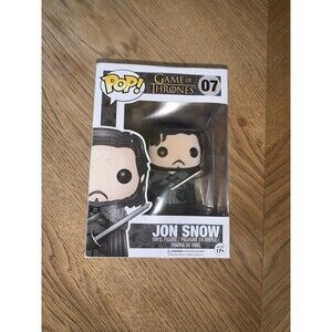 NIB Funk Pop! Jon Snow #07 Game of Thrones GOT Edition 2